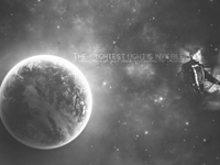 Dylan Hunt – The Brightest Light is Invisible (B&W version)